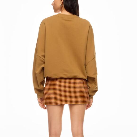 Marni Brown Oversized Logo Sweatshirt Size 12 Weekend Blockette Designer $650 - Picture 4 of 12